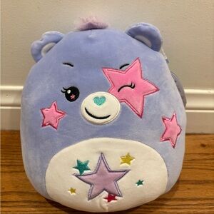 2025 Squishmallows DAZZLING BEAR Care Bears 8” Target Exclusive NEW